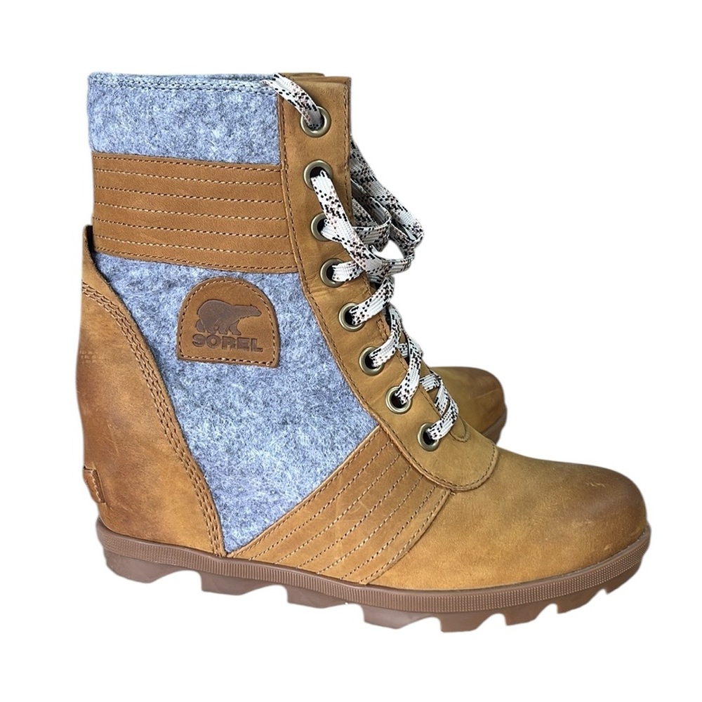 Sorel Women's Joan of Arctic Wedge III Lexie Boot — Waterproof Leather Wedge